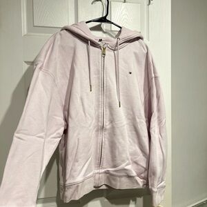 Tommy Hilfiger Blush Pink Zip-Up Hoodie